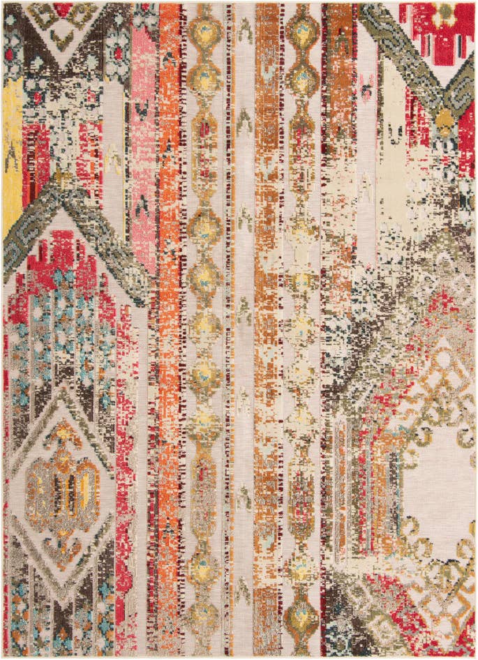 Detail image of 7' 10 x 10' Easy-Clean Casablanca Indoor / Outdoor Rug