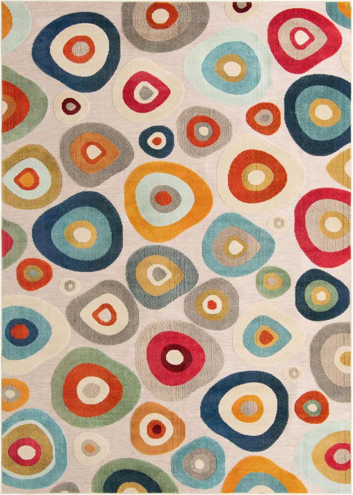 9' x 12' Easy-Clean Casablanca Indoor / Outdoor Rug