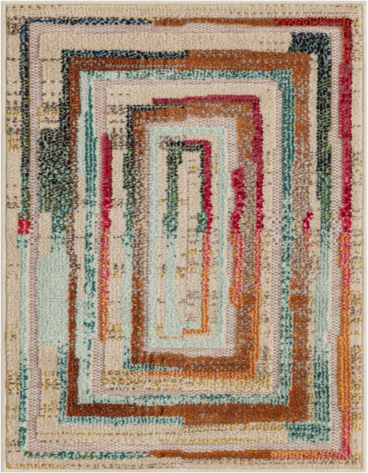 Detail image of 2' x 3' Easy-Clean Casablanca Indoor / Outdoor Rug