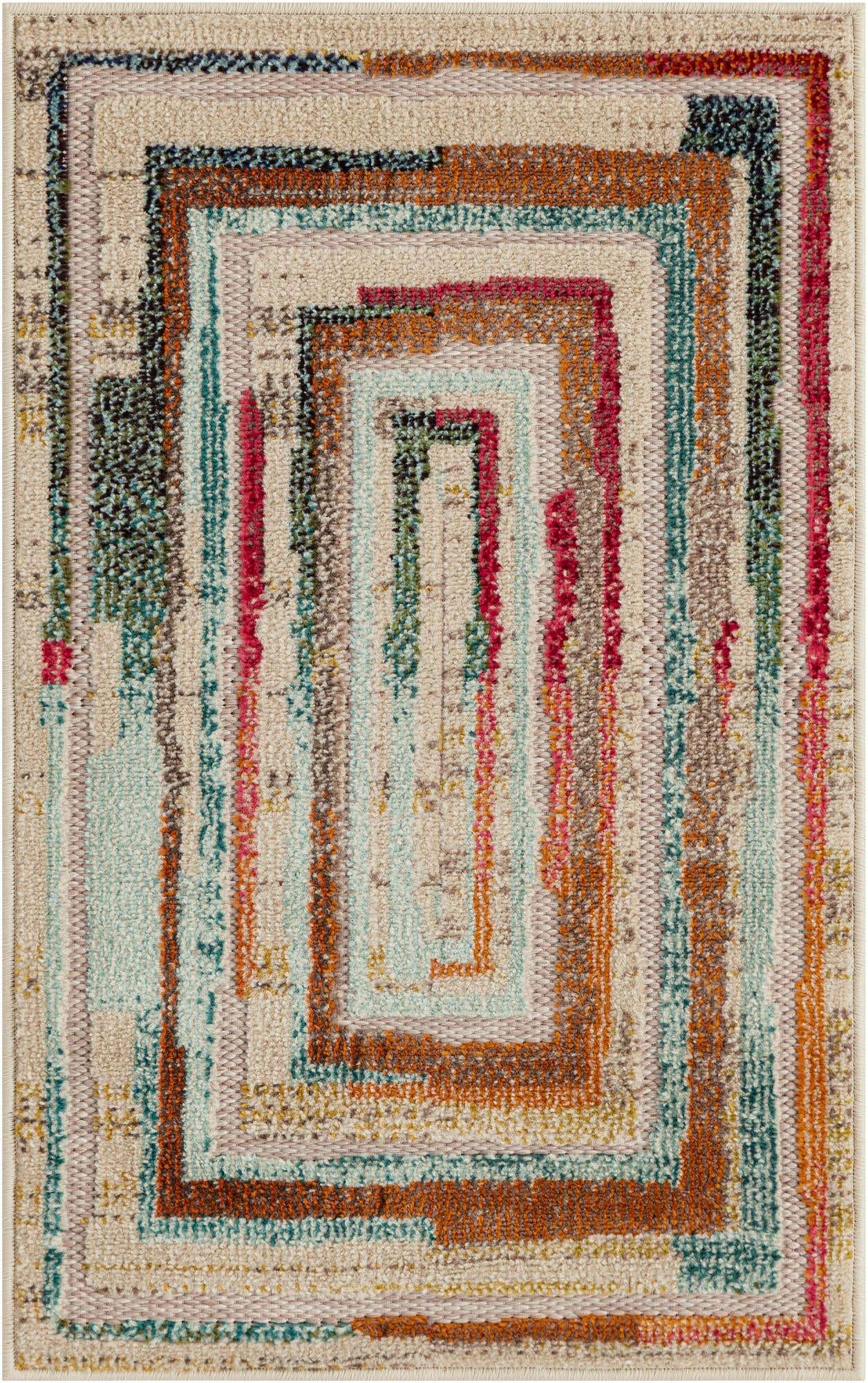 2' x 3' Easy-Clean Casablanca Indoor / Outdoor Rug