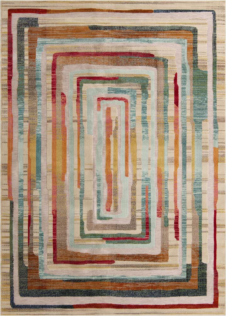 9' x 12' Easy-Clean Casablanca Indoor / Outdoor Rug
