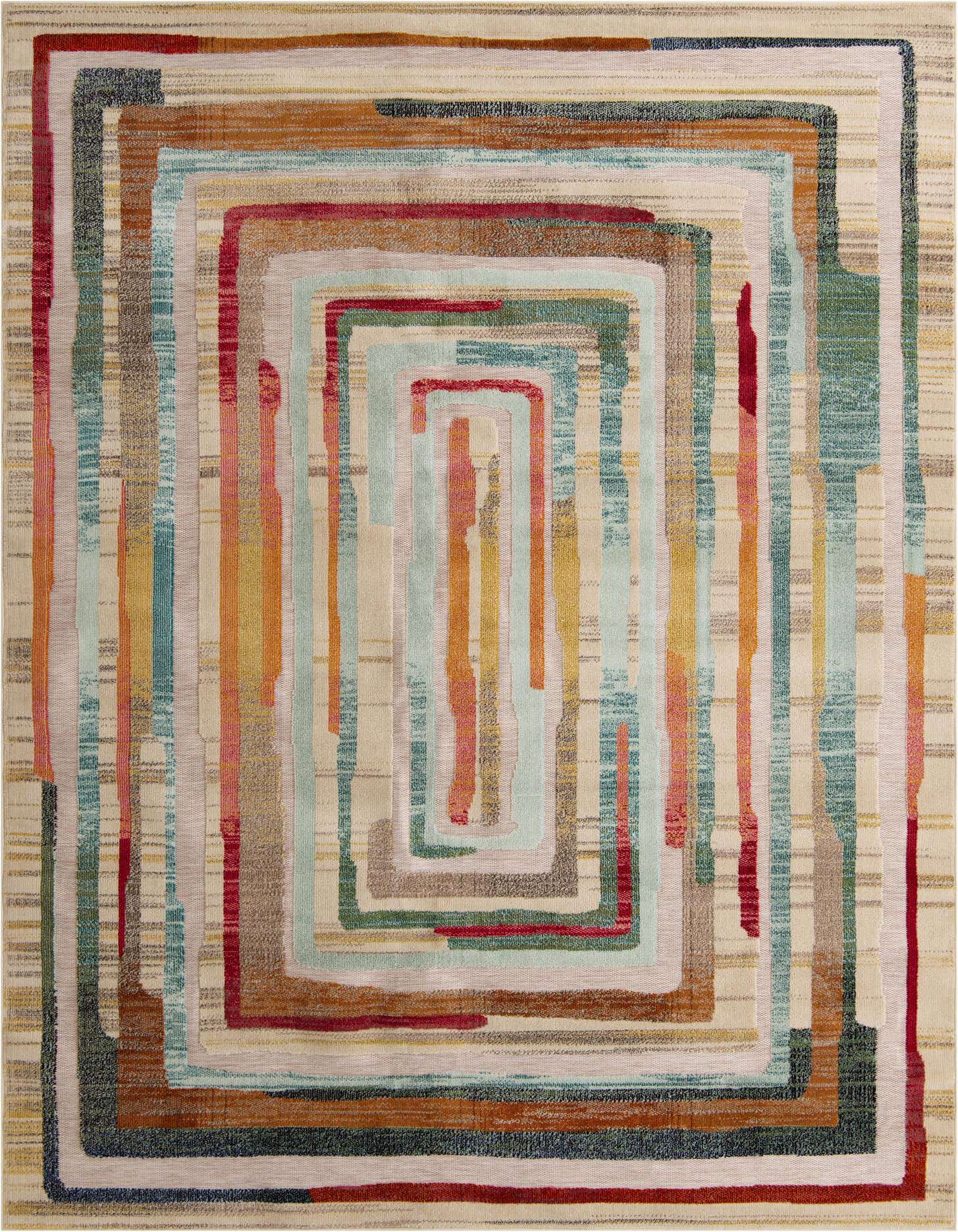 9' x 12' Easy-Clean Casablanca Indoor / Outdoor Rug