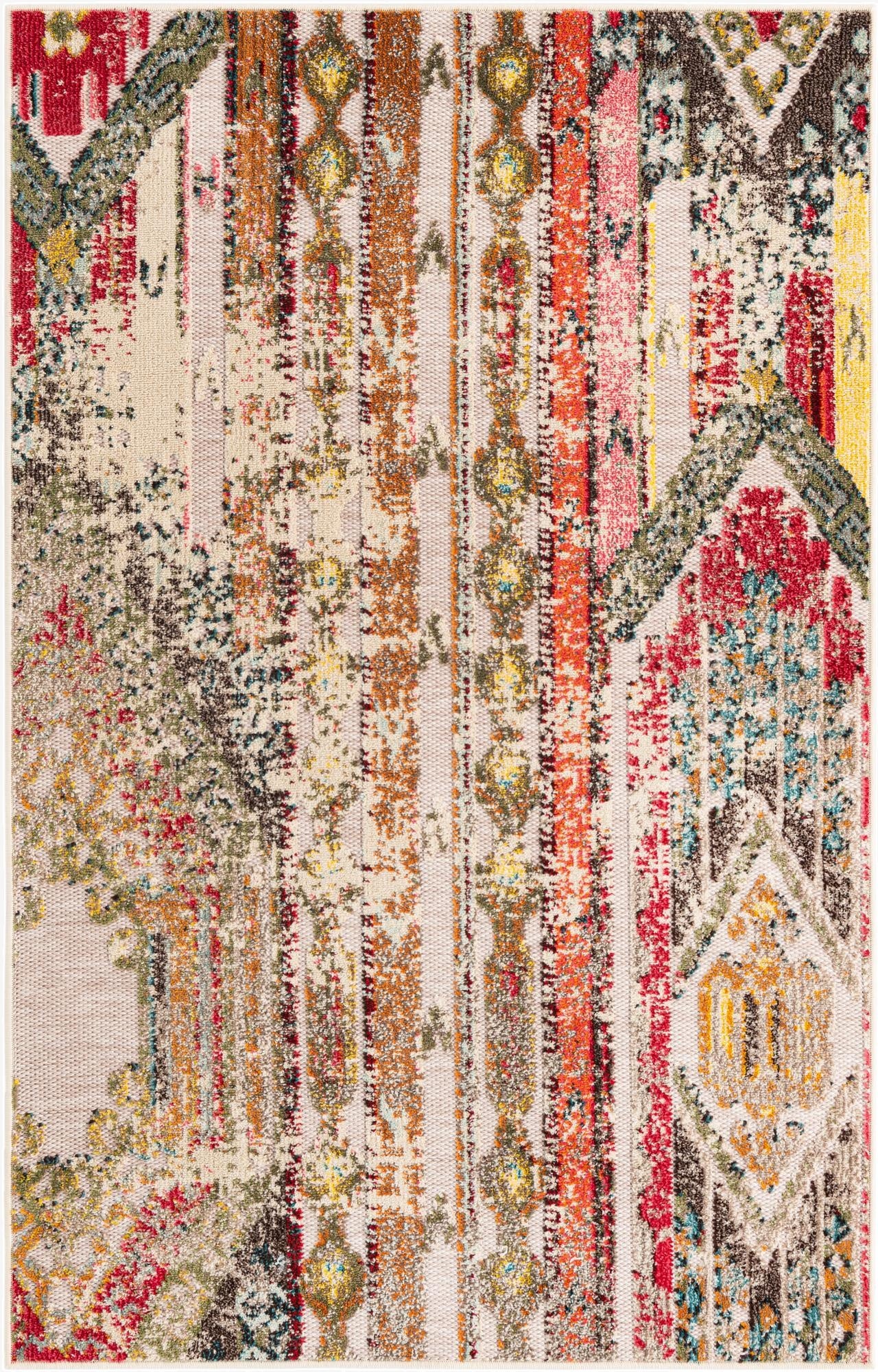 4' x 6'  Washable Casablanca Indoor / Outdoor Rug