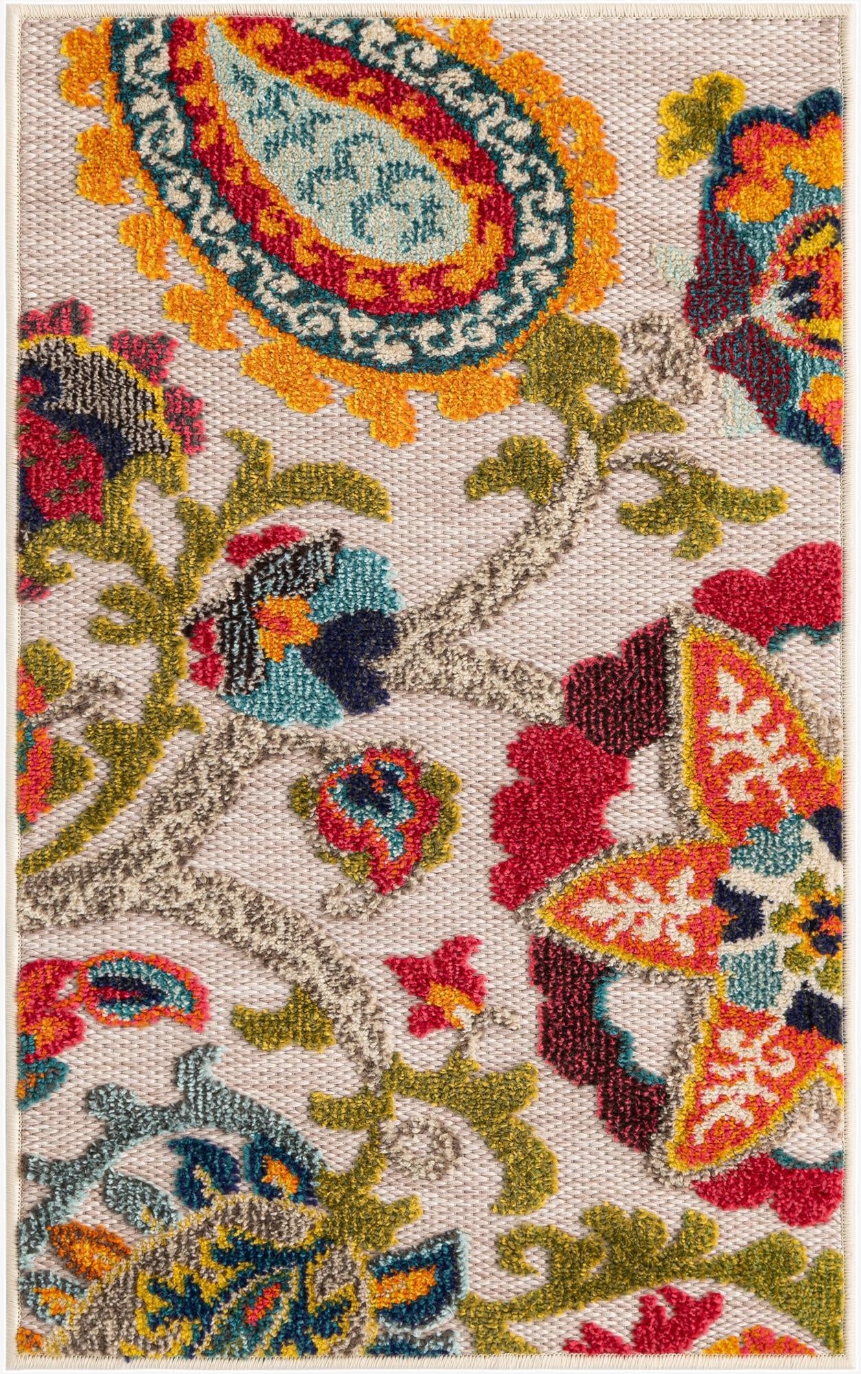 2' x 3'  Washable Casablanca Indoor / Outdoor Rug