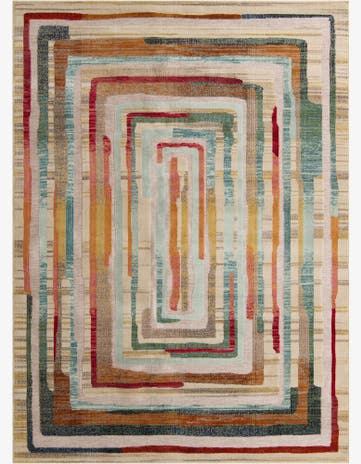 9' x 12' Easy-Clean Casablanca Indoor / Outdoor Rug