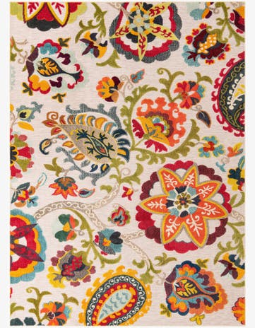 7' 10 x 10' Easy-Clean Casablanca Indoor / Outdoor Rug