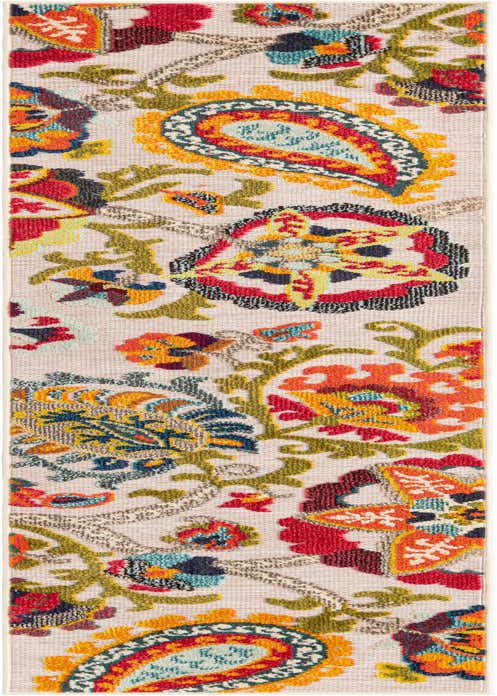 2' x 8' Easy-Clean Casablanca Indoor / Outdoor Runner Rug