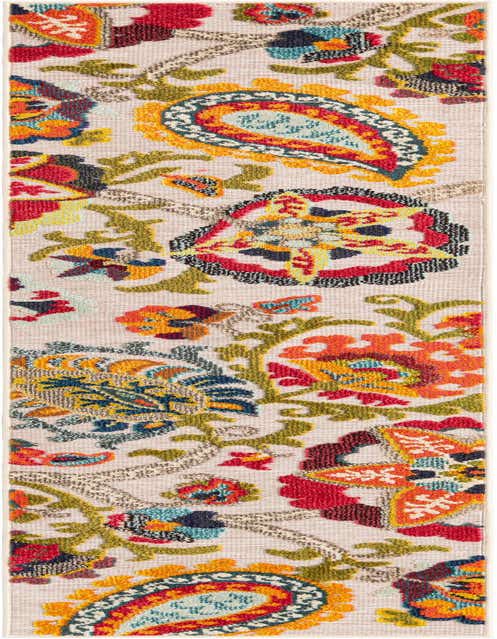 2' x 8' Easy-Clean Casablanca Indoor / Outdoor Runner Rug