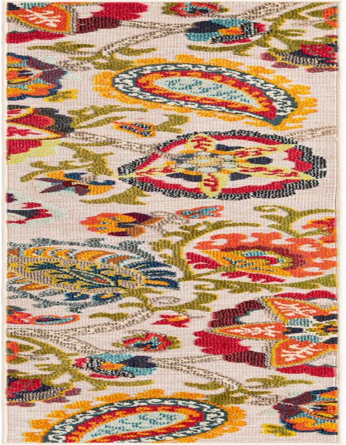 Detail image of 2' x 8' Easy-Clean Casablanca Indoor / Outdoor Runner Rug