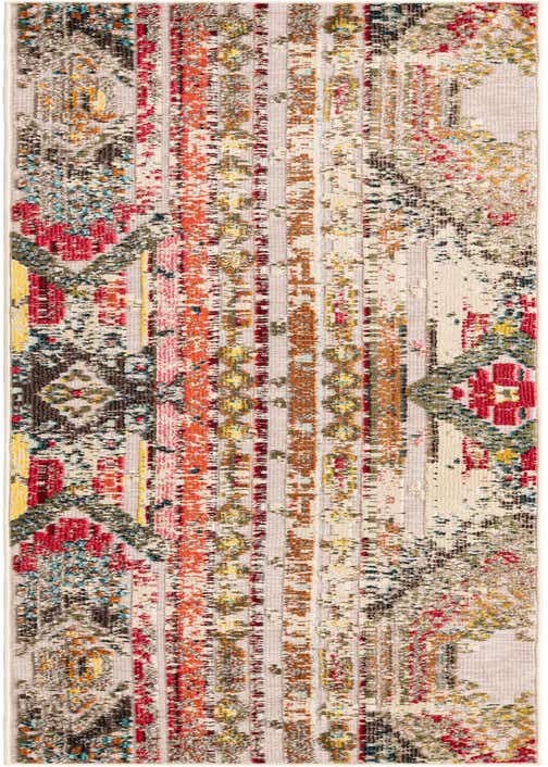 2' 7 x 10' Easy-Clean Casablanca Indoor / Outdoor Runner Rug