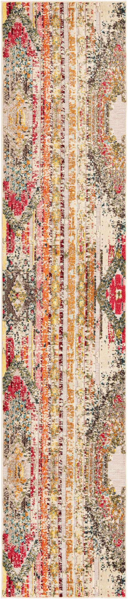 2' 7 x 12' Easy-Clean Casablanca Indoor / Outdoor Runner Rug