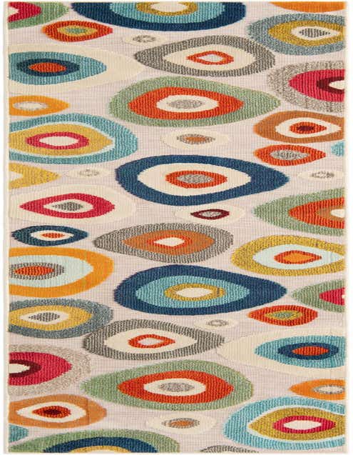 2' 7 x 10' Easy-Clean Casablanca Indoor / Outdoor Runner Rug