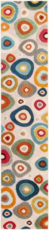 Detail image of 2' 7 x 12' Easy-Clean Casablanca Indoor / Outdoor Runner Rug