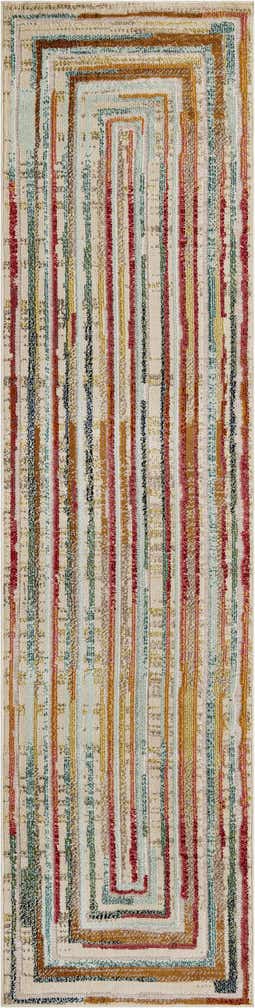 2' 7 x 10' Easy-Clean Casablanca Indoor / Outdoor Runner Rug