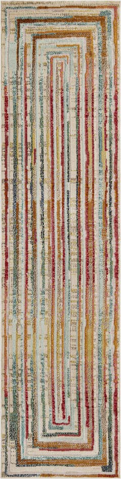 Detail image of 2' 7 x 10' Easy-Clean Casablanca Indoor / Outdoor Runner Rug