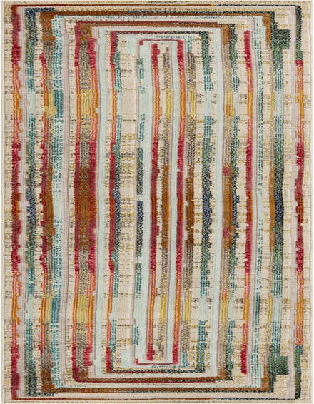 Detail image of 2' 7 x 12' Easy-Clean Casablanca Indoor / Outdoor Runner Rug