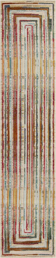 2' 7 x 12' Easy-Clean Casablanca Indoor / Outdoor Runner Rug