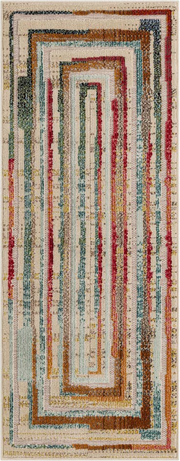 Detail image of 2' x 5' Easy-Clean Casablanca Indoor / Outdoor Runner Rug