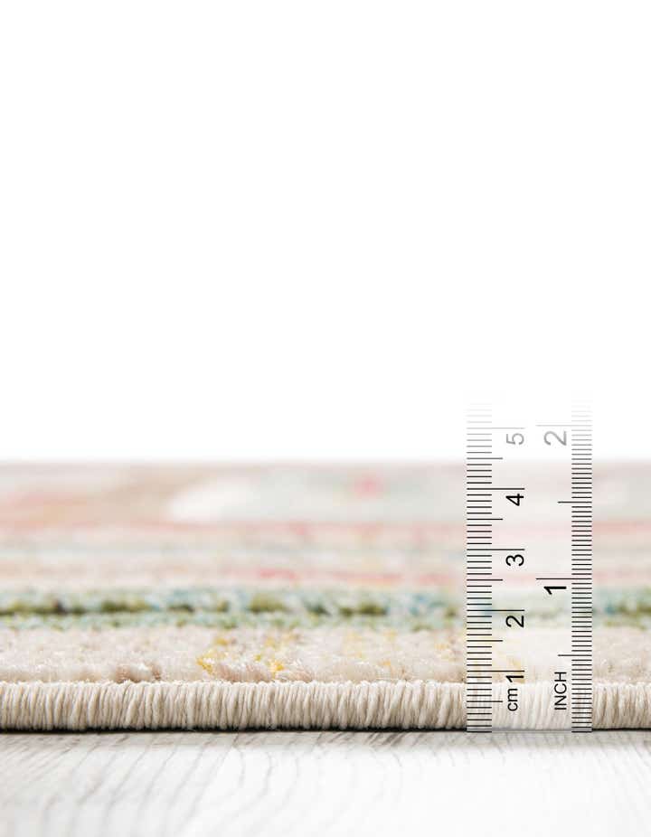 2' 7 x 12' Easy-Clean Casablanca Indoor / Outdoor Runner Rug