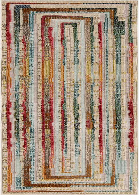 2' x 8' Easy-Clean Casablanca Indoor / Outdoor Runner Rug