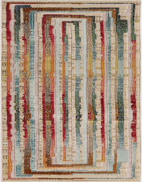 2' x 8' Easy-Clean Casablanca Indoor / Outdoor Runner Rug