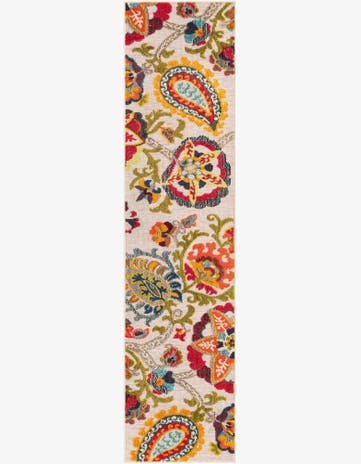 2' x 8' Easy-Clean Casablanca Indoor / Outdoor Runner Rug