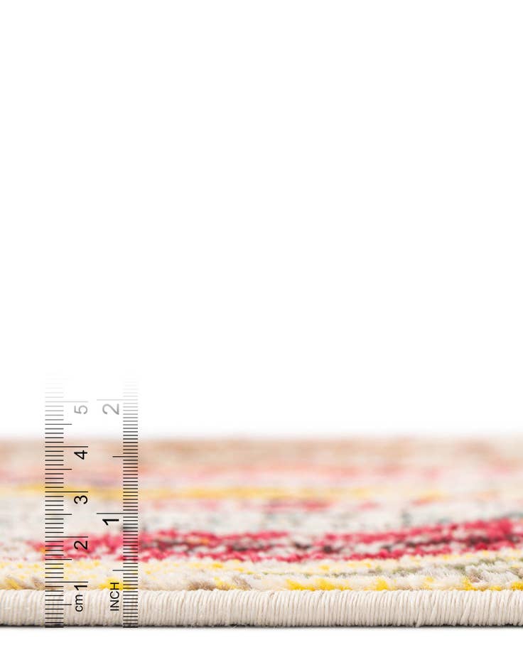 Detail image of 7' 10 x 7' 10  Washable Casablanca Indoor / Outdoor Square Rug