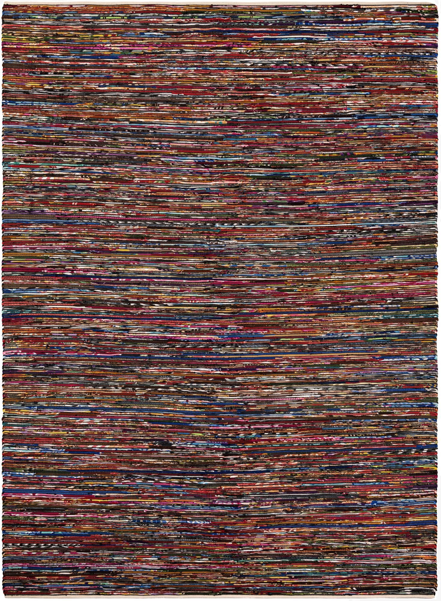 10' x 14' 1  Hand Woven Chindi Cotton Rug