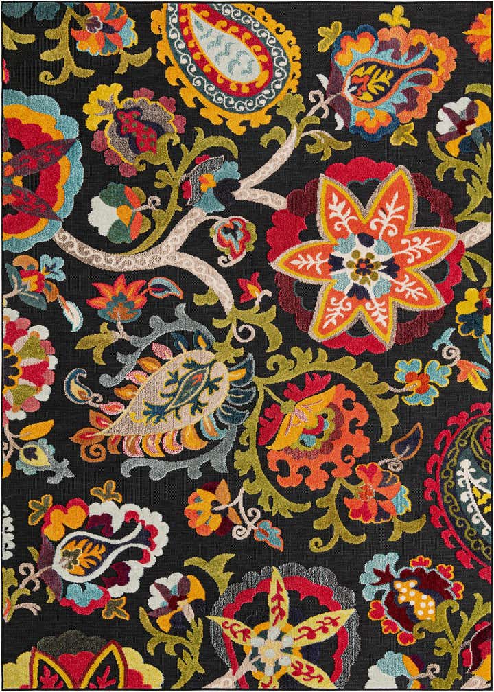 7' 10 x 10' Easy-Clean Casablanca Indoor / Outdoor Rug