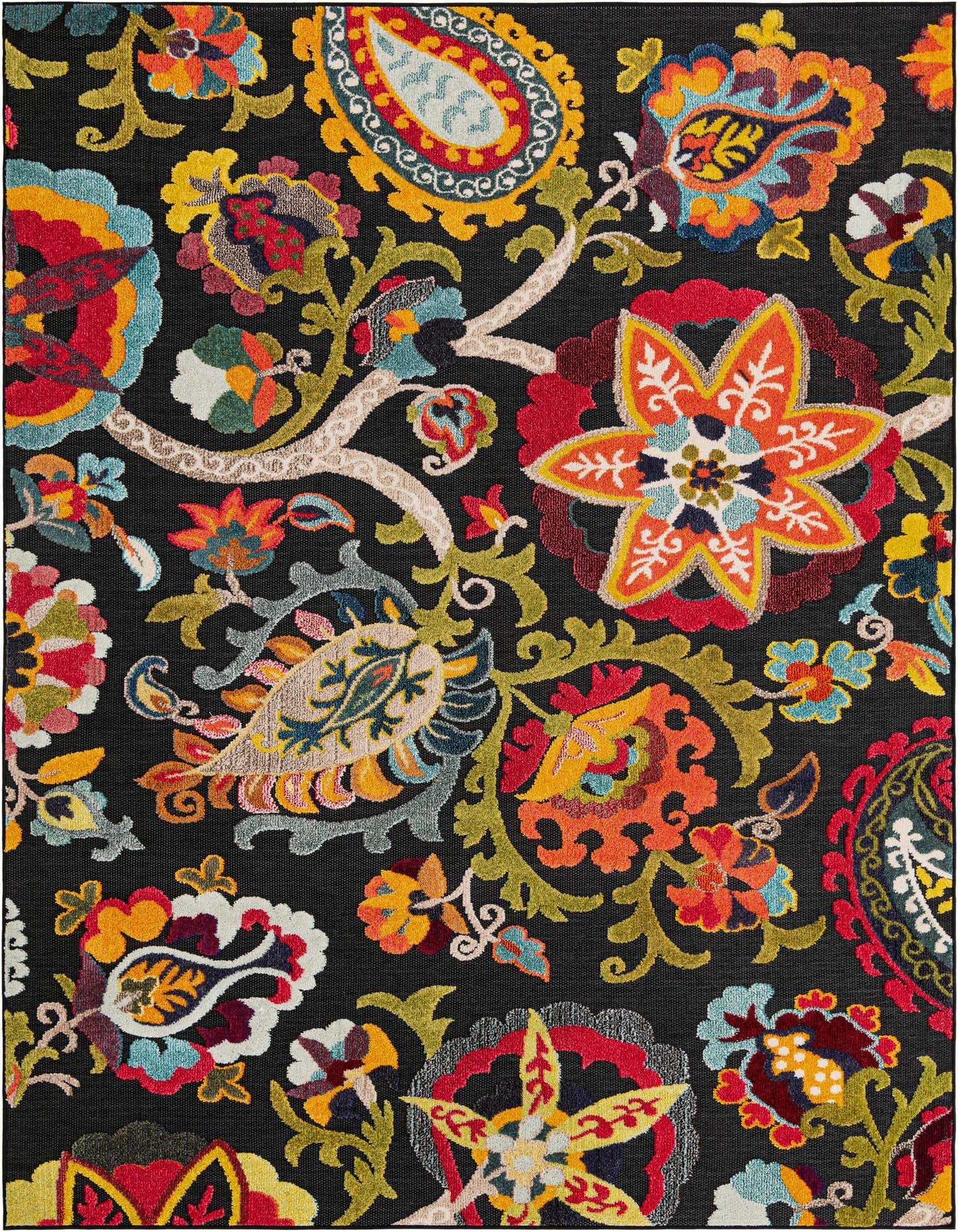7' 10 x 10' Easy-Clean Casablanca Indoor / Outdoor Rug
