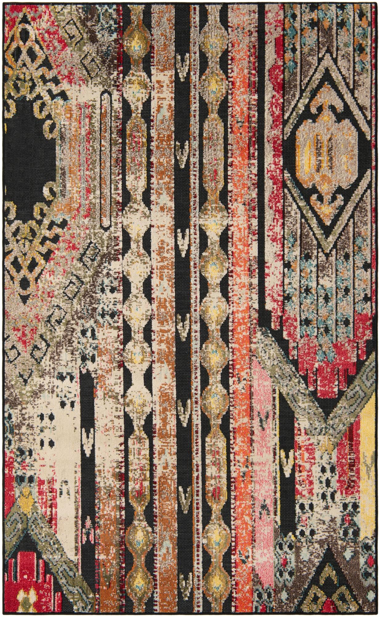 Rug Multicolored Black Swatch link