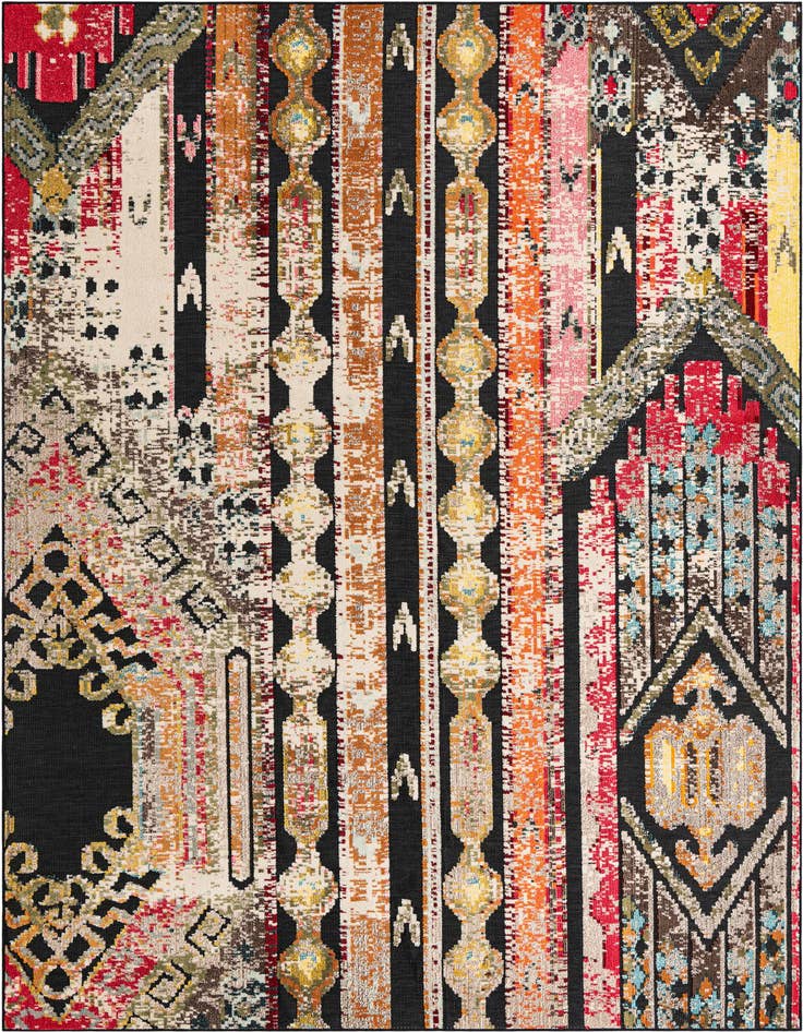 Detail image of 9' x 12' Easy-Clean Casablanca Indoor / Outdoor Rug