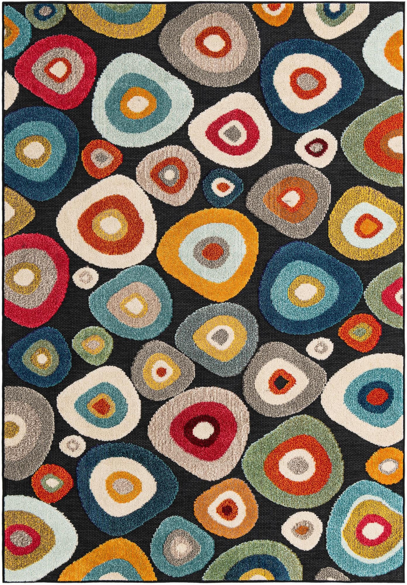 Rug Multicolored Black Swatch link