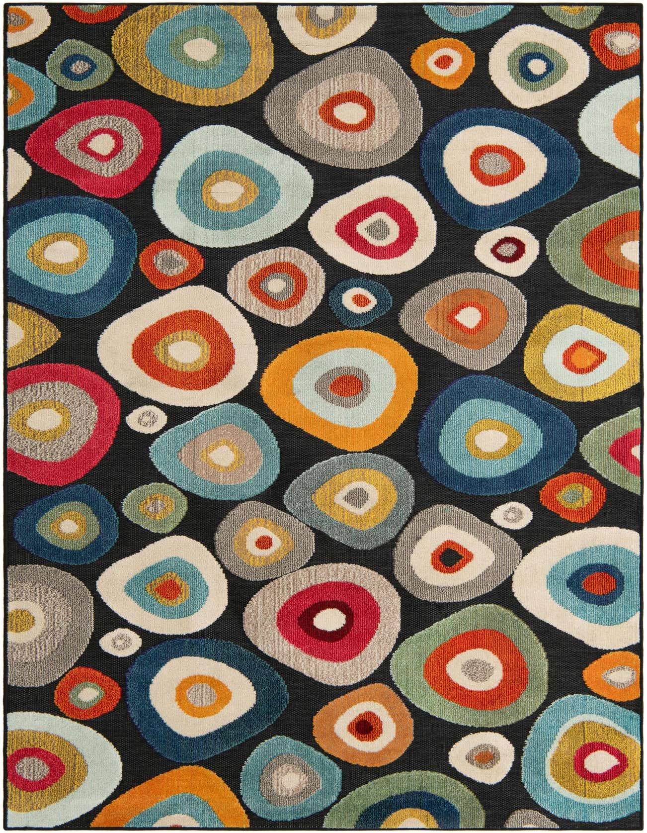 6' x 9' Easy-Clean Casablanca Indoor / Outdoor Rug