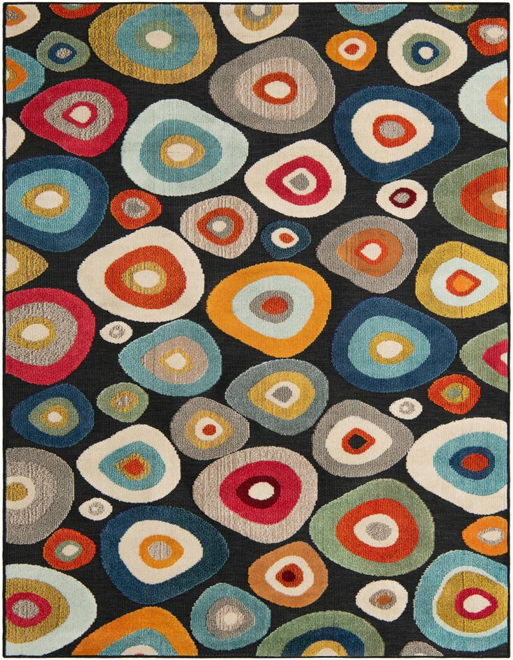 Detail image of 6' x 9' Easy-Clean Casablanca Indoor / Outdoor Rug