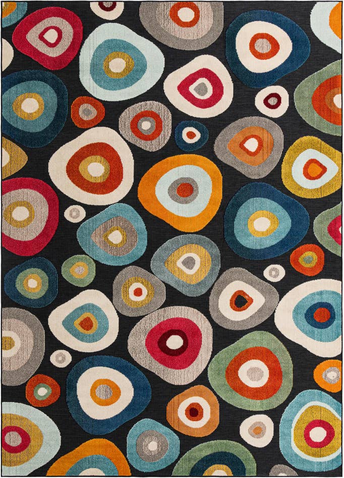 Detail image of 9' x 12' Easy-Clean Casablanca Indoor / Outdoor Rug
