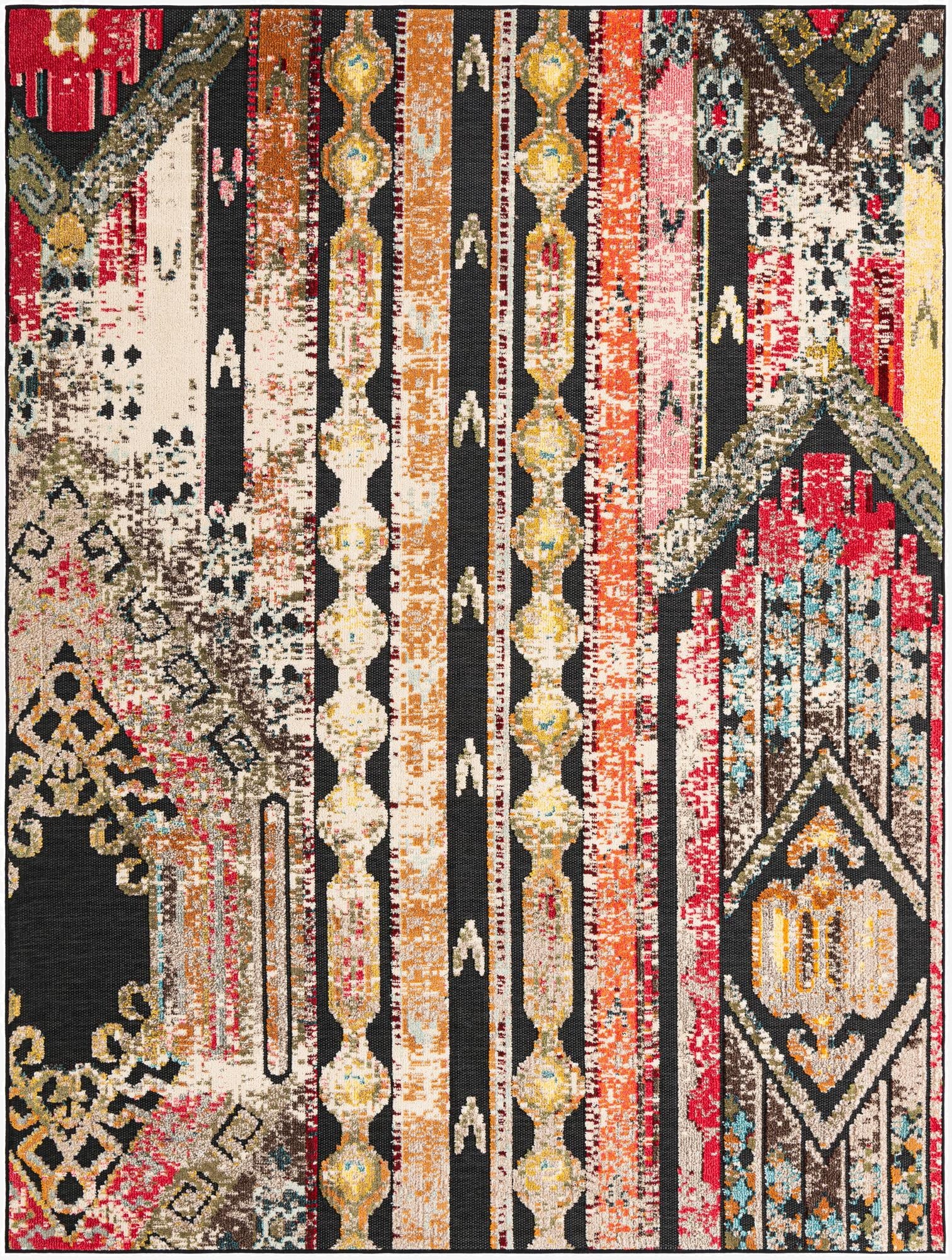 7' 10 x 10'  Washable Casablanca Indoor / Outdoor Rug