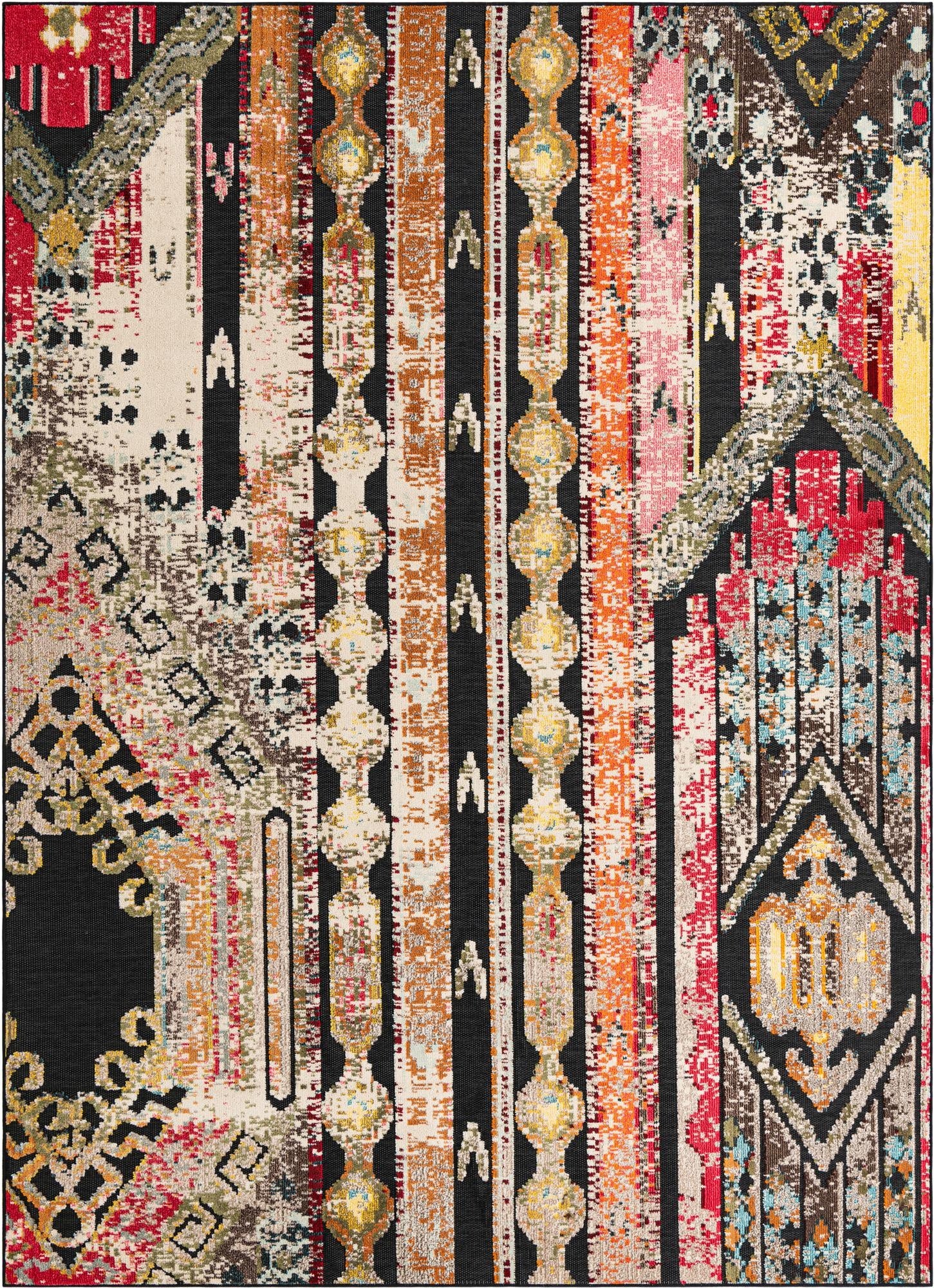 9' x 12'  Washable Casablanca Indoor / Outdoor Rug