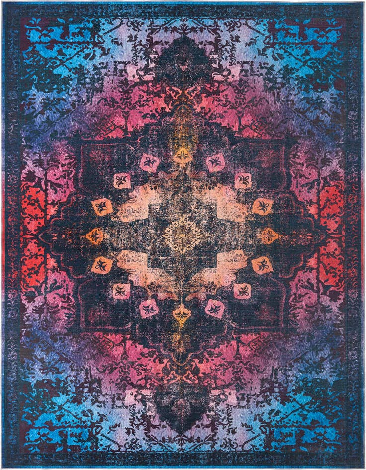 Detail image of 10' 6 x 14' Washable Renaissance Rug