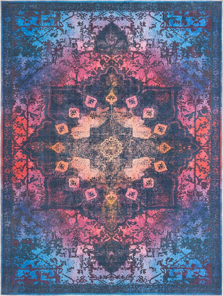 Detail image of 9' 2 x 12' Washable Renaissance Rug