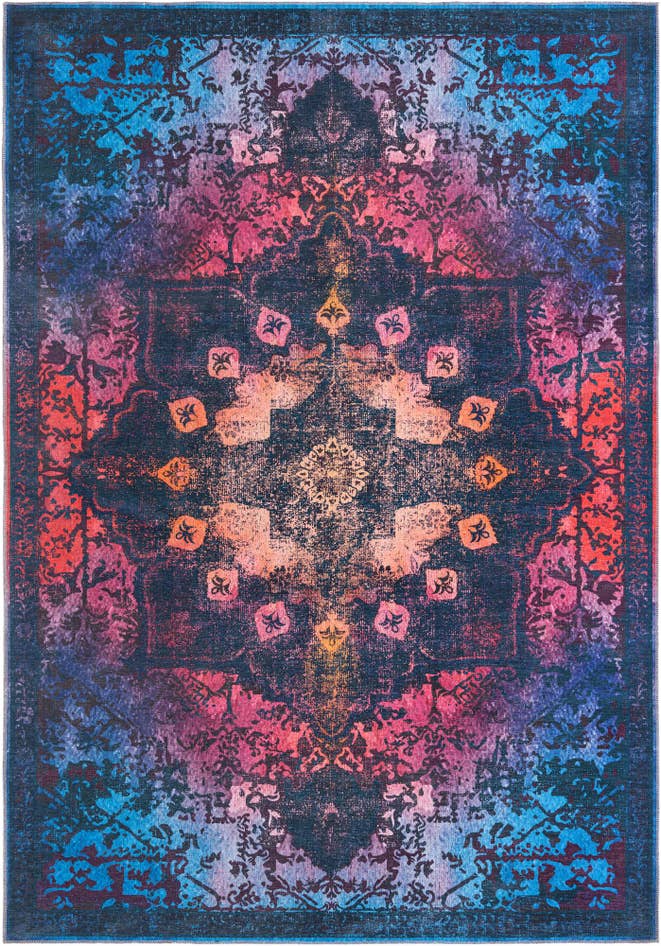 Detail image of 7' 10 x 11' Washable Renaissance Rug