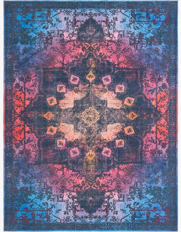 9' 2 x 12' Washable Renaissance Rug