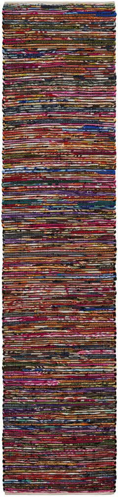 80cm x 365cm Tejido a mano Chindi Cotton Alfombra Pasillera