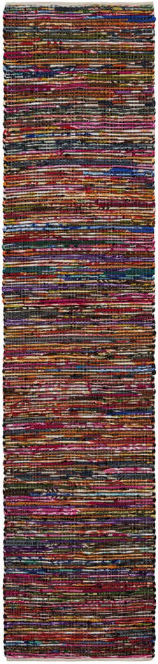 Detail image of 80cm x 365cm Tejido a mano Chindi Cotton Alfombra Pasillera