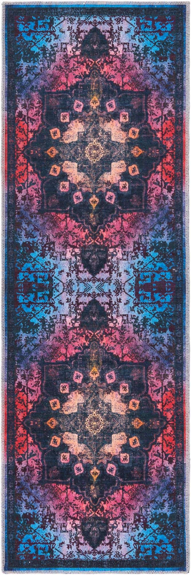 2' x 6' Washable Francesca Runner Rug