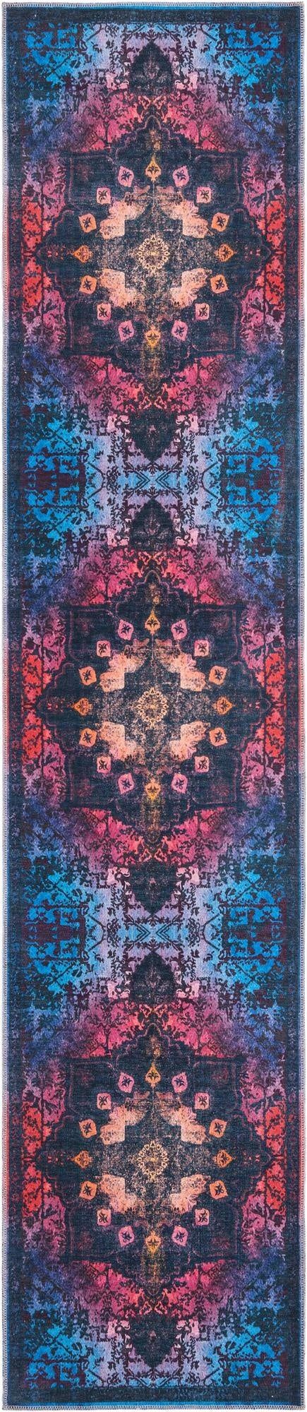 2' 7 x 12' Washable Francesca Runner Rug