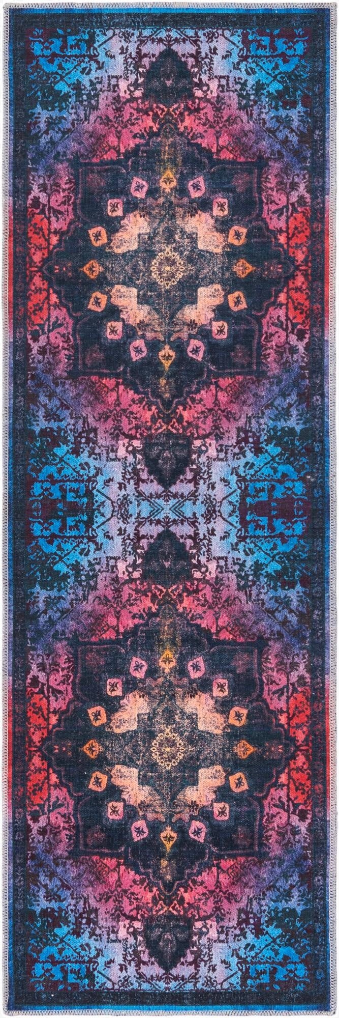 2' x 6' Washable Francesca Runner Rug