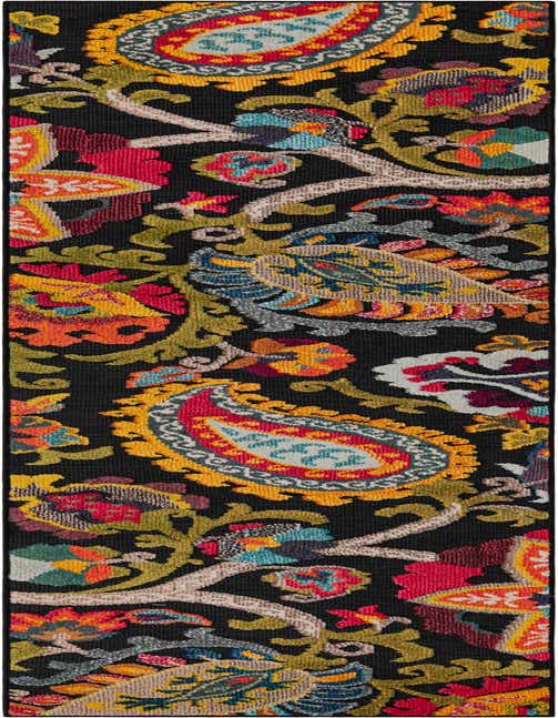 2' 7 x 10' Easy-Clean Casablanca Indoor / Outdoor Runner Rug