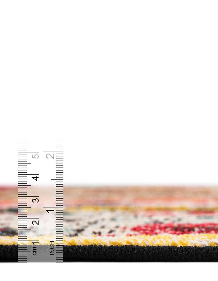 Detail image of 2' 7 x 10'  Washable Casablanca Indoor / Outdoor Runner Rug