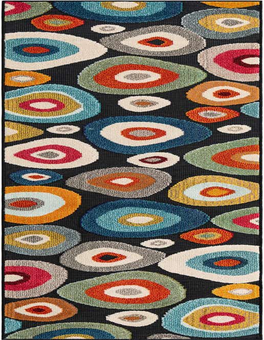 2' 7 x 10' Easy-Clean Casablanca Indoor / Outdoor Runner Rug